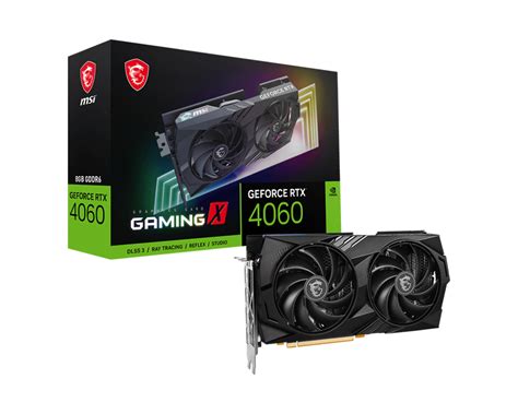 MSI GeForce RTX™ 4060 GAMING X 8G