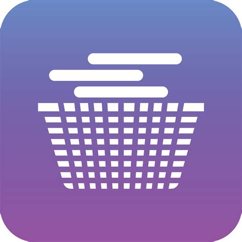 Laundry Basket Vector Icon 37875939 Vector Art at Vecteezy