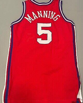 Danny Manning Clippers game worn jersey game used | eBay | Game wear ...