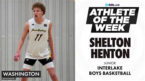 Interlake boys basketball player Shelton Henton, voted WaFd Bank ...