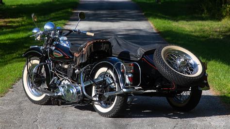 1940 Harley-Davidson ES Knucklehead With Sidecar | W63 | Las Vegas 2020