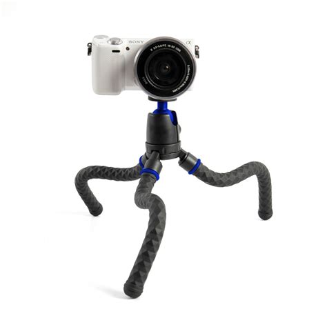 NEWAVE Handheld Flexible Tabletop Camera Phone Tripod Stand w Bluetooth ...