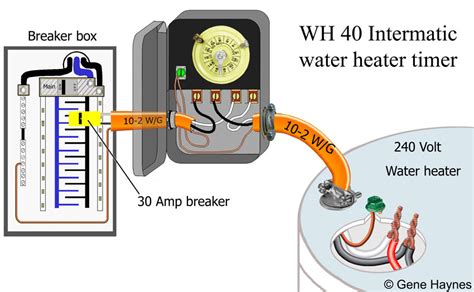 Intermatic Wh40 Electric Water Heater timer