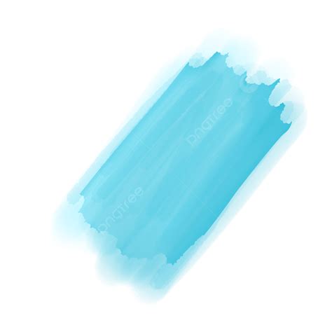 Watercolour Strokes PNG Image, Blue Paint Stroke Watercolour, Paint ...