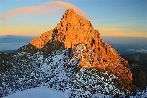 Highest Mountains In Kenya - WorldAtlas.com