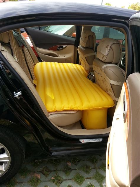 NEW Inflatable Travel Air Mattress, Heavy Duty Back Seat Car SUV Van ...