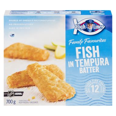 Fish In Tempura Batter, Family Pack (700 g) - High liner - DIZIN Online ...