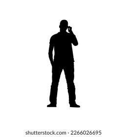 Silhouette Person Black Stock Vector (Royalty Free) 2266026695 | Shutterstock