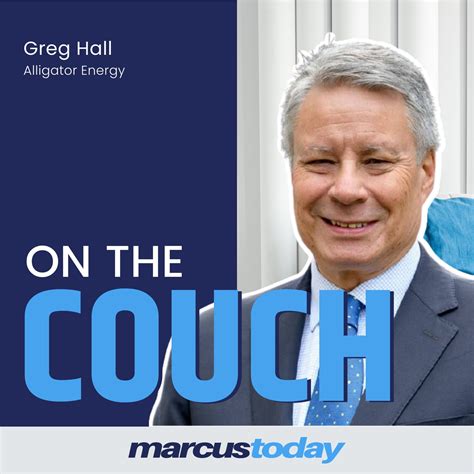 On the Couch with Greg Hall CEO Alligator Energy | Marcus Today