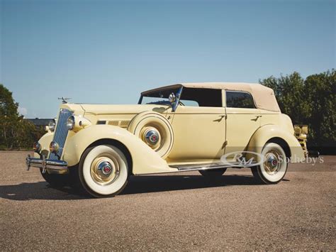 1936 Packard Eight Convertible Sedan Value & Price Guide