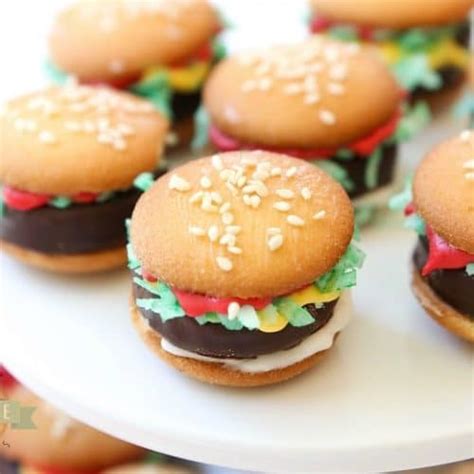 HAMBURGER COOKIES - Family Cookie Recipes