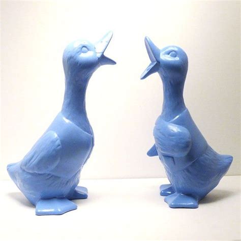 ceramic duck figurines // vintage birds figurine set by nashpop, $26.00 ...