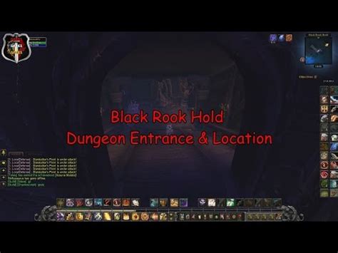 Black Rook Hold Dungeon Entrance & Location ( World of Warcraft Legion ) - YouTube