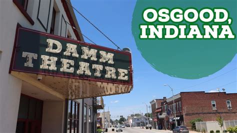 Damm Theatre and Osgood Historical Museum - Osgood, Indiana - YouTube