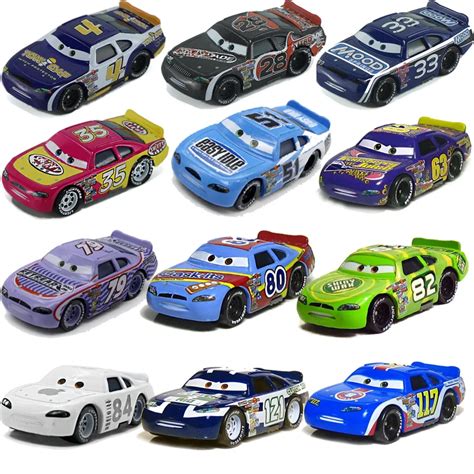 15 stye Disney Pixar Cars Racing Auto Story Alloy Model No.4/28/33/35 Number Metal Car for Kids ...