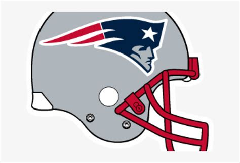 Helmet Clipart Patriots - Patriots Football Helmet Drawing Transparent ...