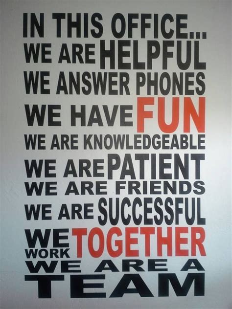 Office Team Motivational Quotes