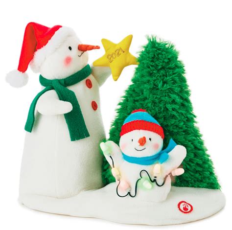 Hallmark Plush Snowman 2024 - Monah Thomasa