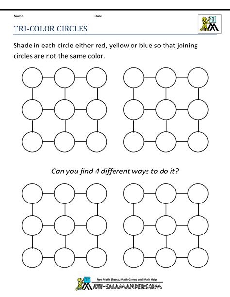 Math Puzzle 1st Grade