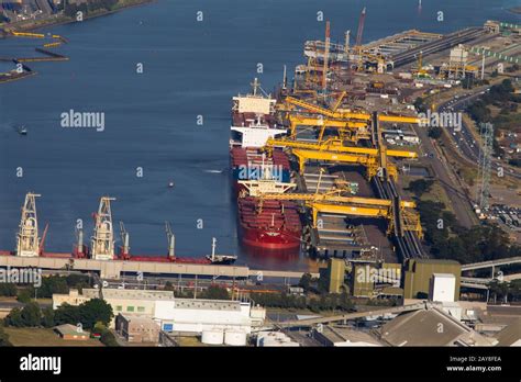 Newcastle Coal Terminal Stock Photo - Alamy