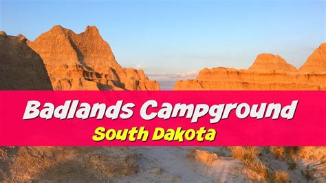 Badlands Campground | Interior, South Dakota - YouTube