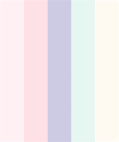 Love Pastels Color Palette | Pastel color schemes, Mermaid colors palette, Color palette challenge