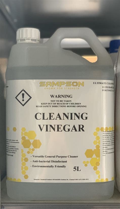 Sampson Cleaning Vinegar Anti-Bacterial Disinfectant - Ultimate ...