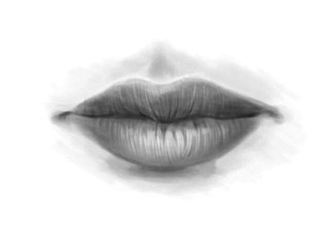 How To Draw Realistic Lips With One Pencil Drawing | Lipstutorial.org