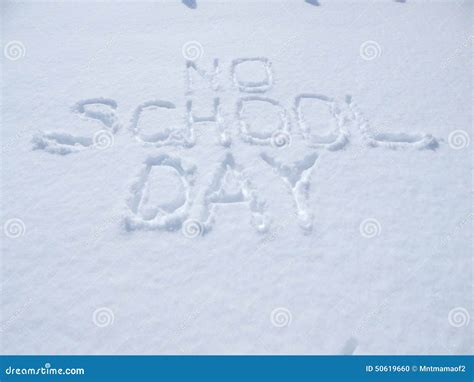 No School Day stock photo. Image of weather, daycare - 50619660