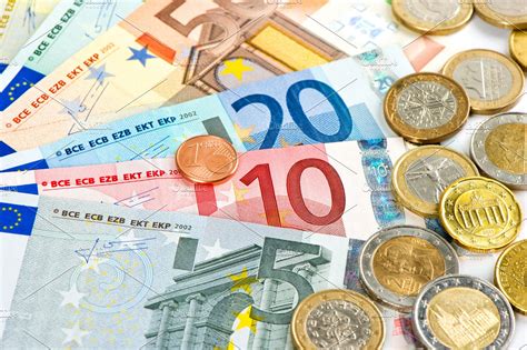 Euro Currency. Coins and Banknotes | High-Quality Business Images ~ Creative Market