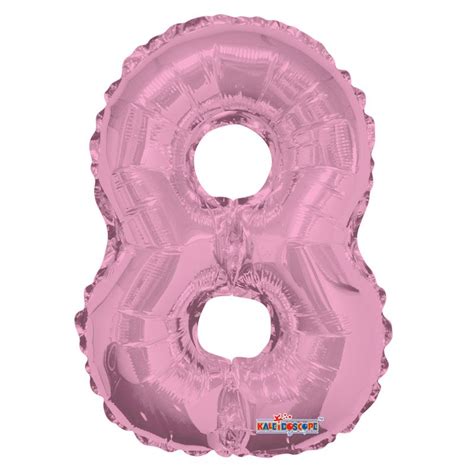 Light Pink 8 Number Balloon (14 Inch) | APAC