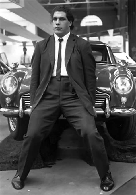 Young André René Roussimoff (aka André the Giant) 1960's : r/OldSchoolCool