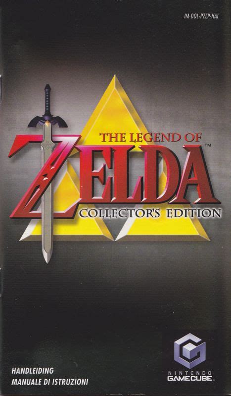 The Legend of Zelda: Collector's Edition cover or packaging material ...