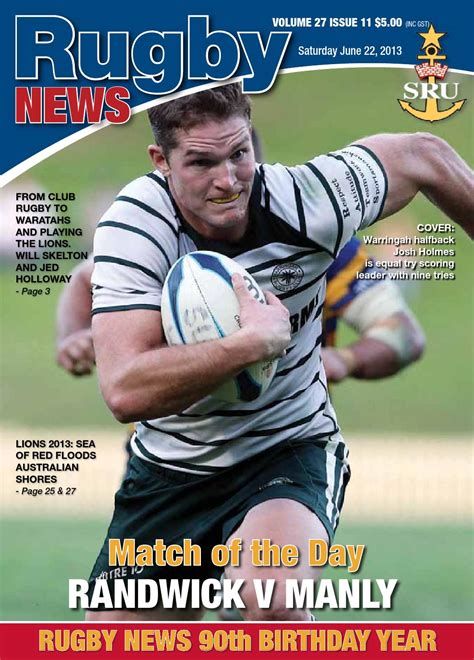 Rugby News Issue 11, 2013 by Rugby News - Issuu