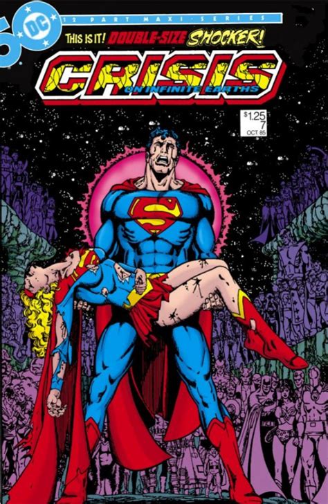 Superficial Saturdays #2 â€“ CRISIS ON INFINITE EARTHS #7 by George Perez - Five With Flores ...