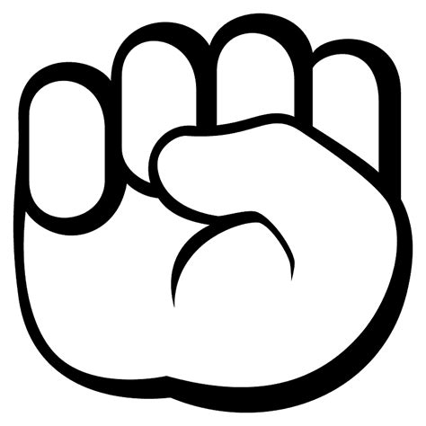 Black Fist Emoji / Commonly, it is followed by emotional smiley, which expresses the attitude ...