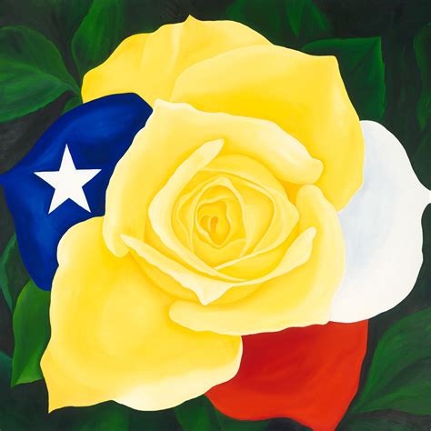 LET FREEDOM BLOOM AGAIN -YELLOW ROSE OF TEXAS - Olivia Bennett