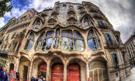 Casa Batllo, Antoni Gaudi Architecture, Barcelona City ...