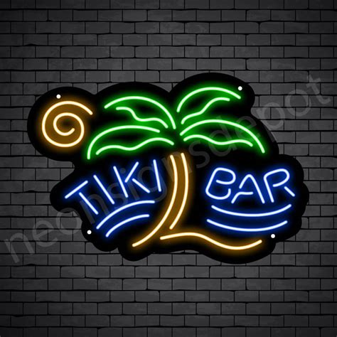 Tiki Bar Neon Sign