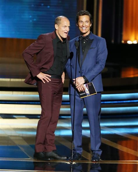 Matthew McConaughey and Woody Harrelson at the Emmys 2014 | POPSUGAR Celebrity Photo 4