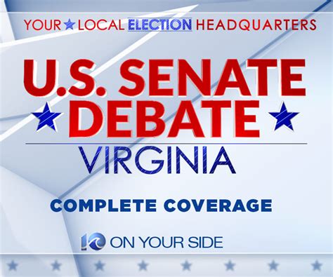 Virginia US Senate Debate | Sen. Mark Warner and Daniel Gade