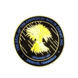 Patch - COGIC Seal (Black)