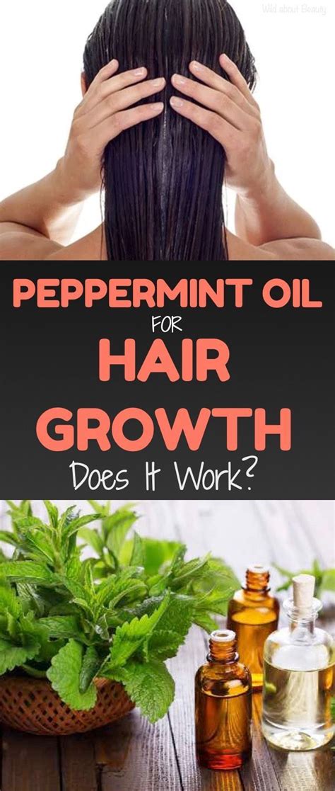 Peppermint Oil For Hair Growth – Does It Work? #hair #haircare #peppermint #essentialoils # ...