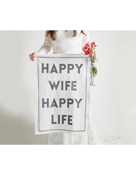 Happy Wife Happy Life Quote