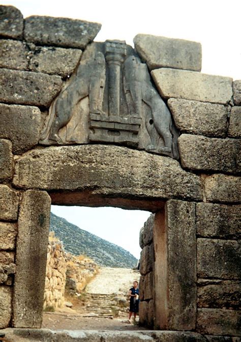 Lion Gate Mycenae Reconstruction