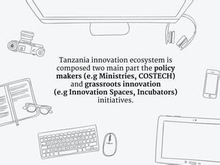 Innovation ecosystem tanzania | PPT