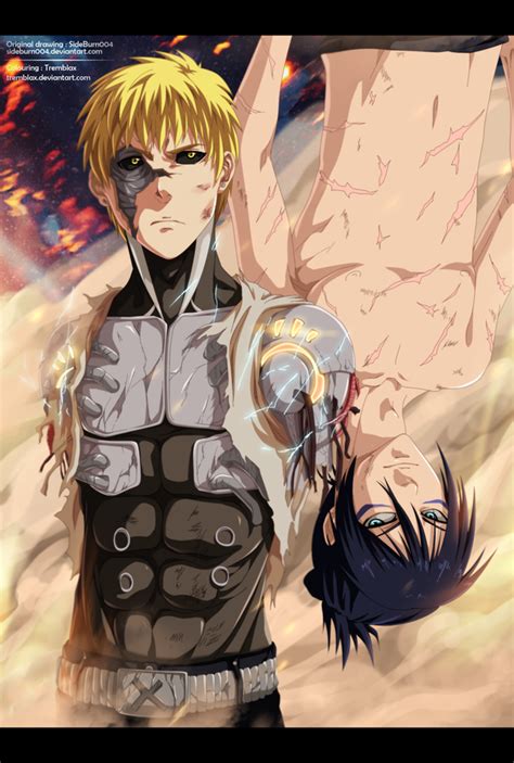 Genos and Sonic by RamzyKamen on DeviantArt