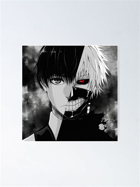 "Kaneki/Ghoul" Poster for Sale by Mars-kun | Redbubble