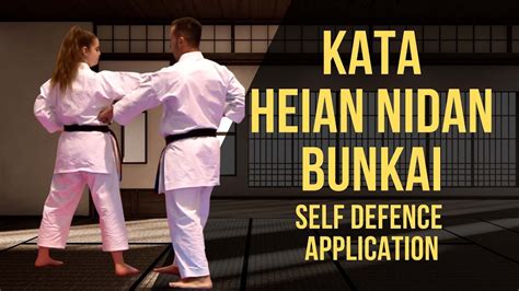 Beginners Karate - KATA Heian Nidan BUNKAI / Self Defence Application ...