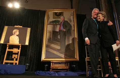 Bill Clinton's Portrait Includes A Nod To Monica Lewinsky, Painter Says ...